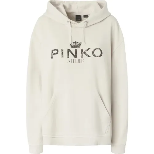 Sweatshirts & Hoodies > Hoodies - - pinko - Modalova