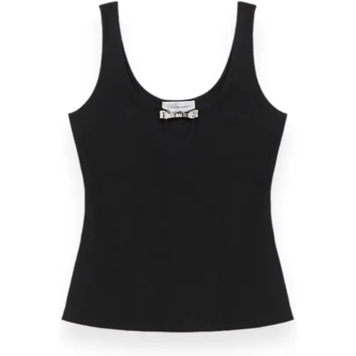 Tops > Sleeveless Tops - - Blumarine - Modalova