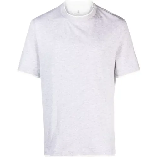 Tops > T-Shirts - - BRUNELLO CUCINELLI - Modalova