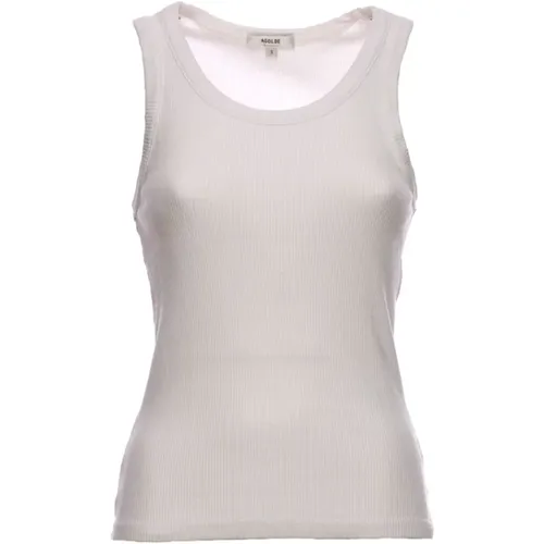 Tops > Sleeveless Tops - - Agolde - Modalova