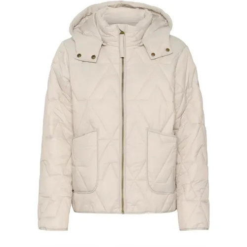 Jackets > Light Jackets - - Cream - Modalova