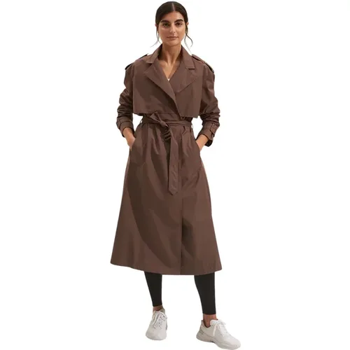 Coats > Trench Coats - - Aim'n - Modalova