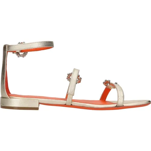 Shoes > Sandals > Flat Sandals - - Aldo Castagna - Modalova