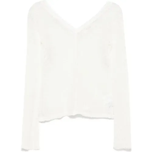 Knitwear > V-neck Knitwear - - Séfr - Modalova