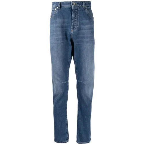 Jeans > Slim-fit Jeans - - BRUNELLO CUCINELLI - Modalova