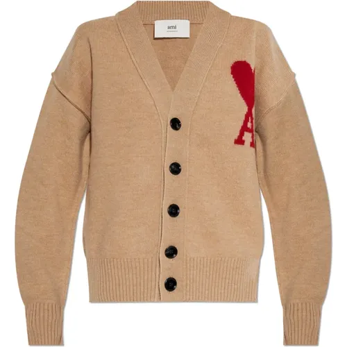 Knitwear > Cardigans - - Ami Paris - Modalova