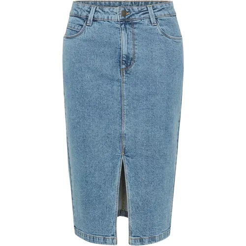 Skirts > Denim Skirts - - Kaffe - Modalova