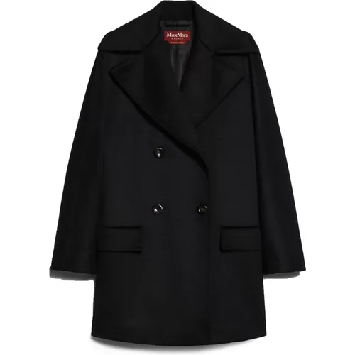 Coats > Double-Breasted Coats - - Max Mara Studio - Modalova