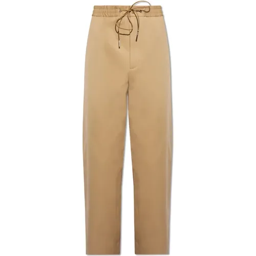 Trousers > Straight Trousers - - Moncler - Modalova