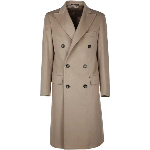 Coats > Double-Breasted Coats - - Made in Italia - Modalova