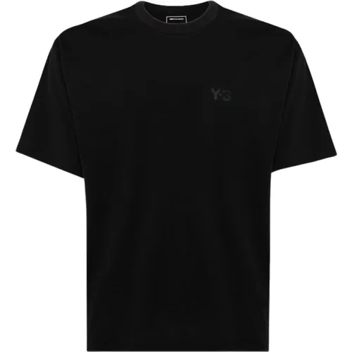 Y-3 - Tops > T-Shirts - Black - Y-3 - Modalova