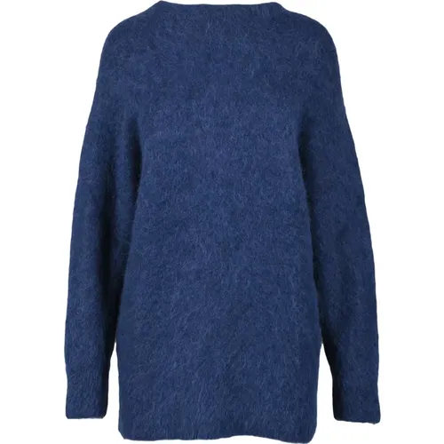 Knitwear > Round-neck Knitwear - - Solotre - Modalova