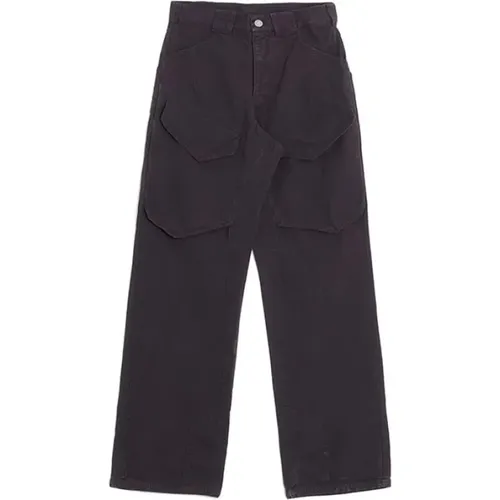 Trousers > Straight Trousers - - Object - Modalova