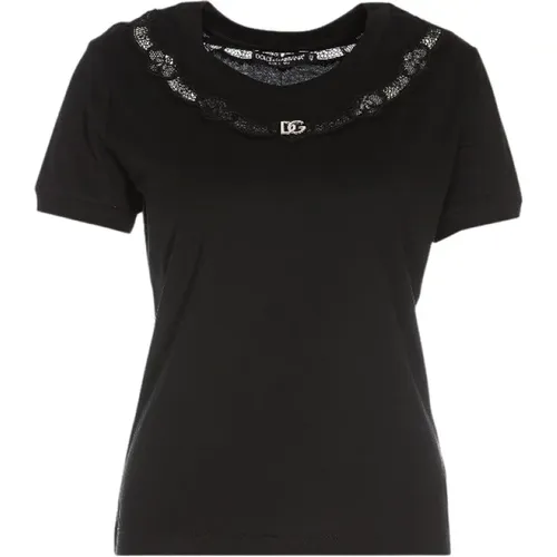 Tops > T-Shirts - - Dolce & Gabbana - Modalova