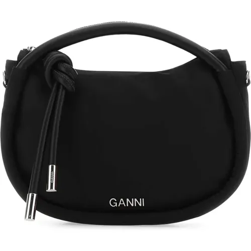 Ganni - Bags > Handbags - Black - Ganni - Modalova