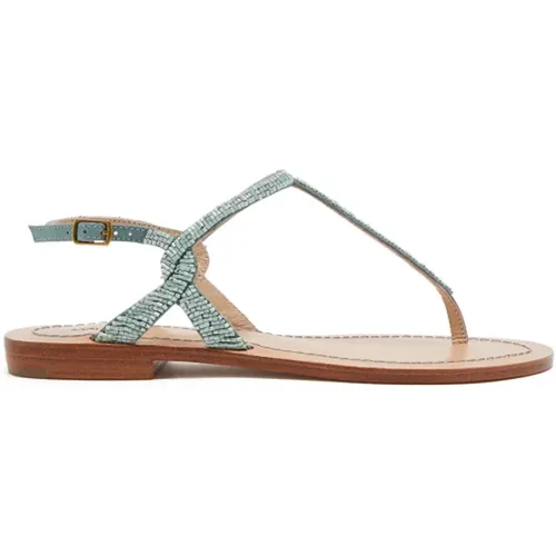 Shoes > Sandals > Flat Sandals - - Maliparmi - Modalova