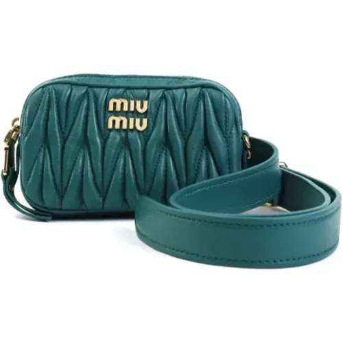 Pre-owned > Pre-owned Bags > Pre-owned Cross Body Bags - - Miu Miu Pre-owned - Modalova