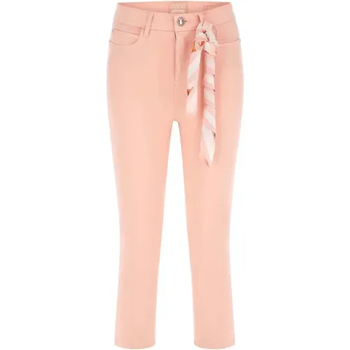 Trousers > Cropped Trousers - - Guess - Modalova