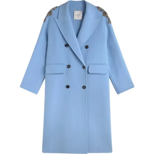 Coats > Double-Breasted Coats - - Ermanno Scervino - Modalova