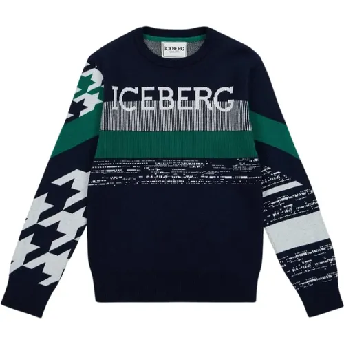 Knitwear > Round-neck Knitwear - - Iceberg - Modalova