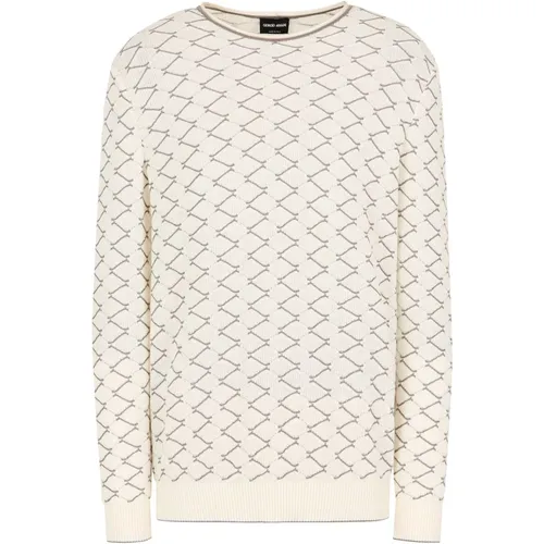 Knitwear > Round-neck Knitwear - - Giorgio Armani - Modalova