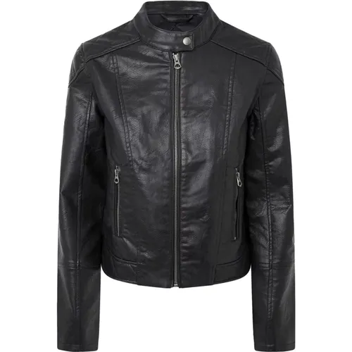 Jackets > Leather Jackets - - Pepe Jeans - Modalova