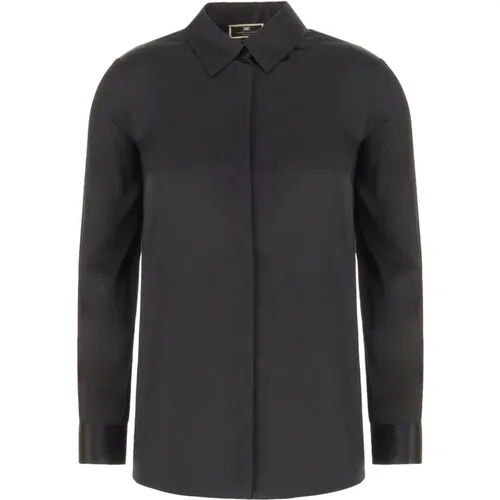 Blouses & Shirts > Shirts - - Elisabetta Franchi - Modalova