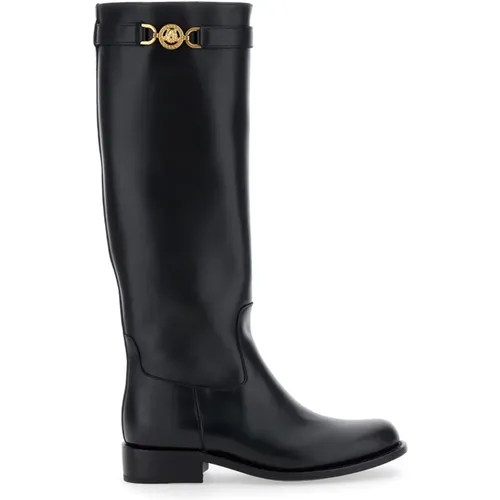 Shoes > Boots > High Boots - - Versace - Modalova