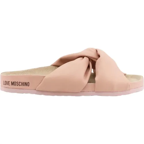 Shoes > Flip Flops & Sliders > Sliders - - Love Moschino - Modalova