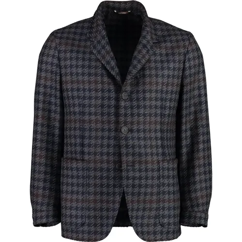 Canali - Jackets > Blazers - Gray - Canali - Modalova