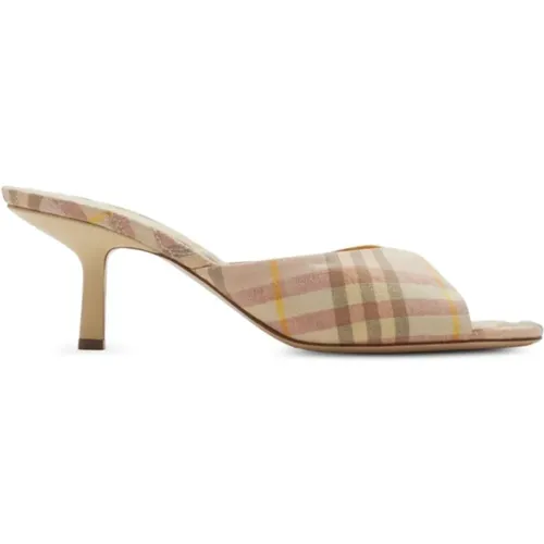 Shoes > Heels > Heeled Mules - - Burberry - Modalova