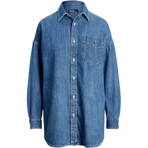 Blouses & Shirts > Denim Shirts - - Ralph Lauren - Modalova