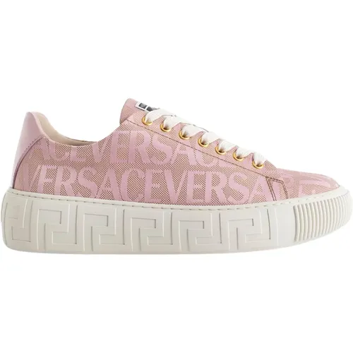 Versace - Shoes > Sneakers - Pink - Versace - Modalova