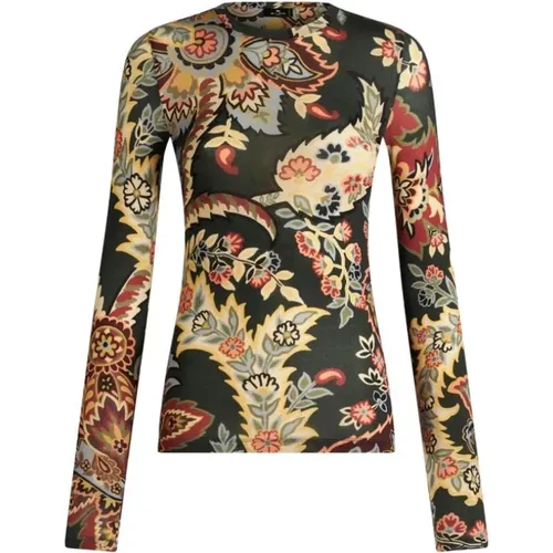 Tops > Long Sleeve Tops - - ETRO - Modalova