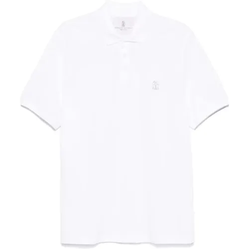 Tops > Polo Shirts - - BRUNELLO CUCINELLI - Modalova