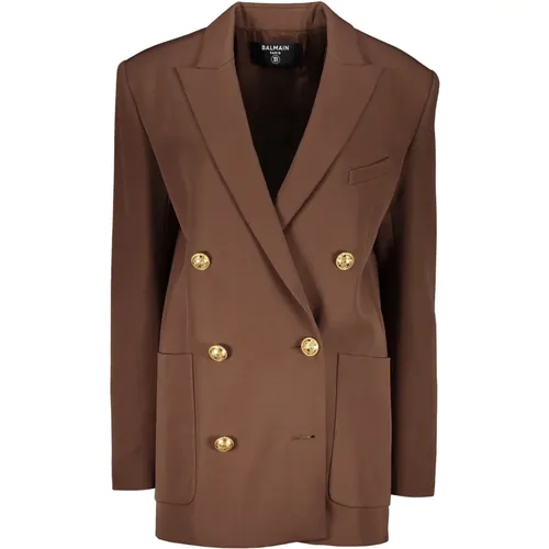 Jackets > Blazers - - Balmain - Modalova