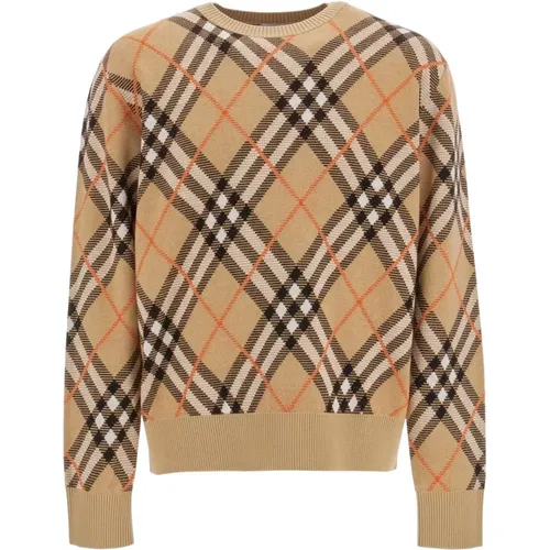 Knitwear > Round-neck Knitwear - - Burberry - Modalova