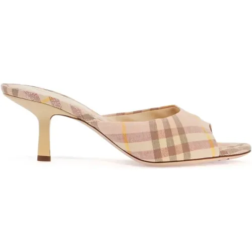 Shoes > Heels > Heeled Mules - - Burberry - Modalova