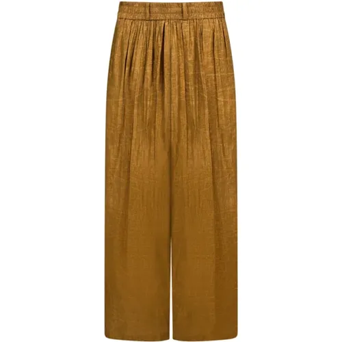 Trousers > Wide Trousers - - Mes Demoiselles - Modalova