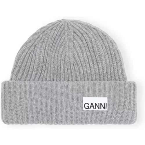 Accessories > Hats > Beanies - - Ganni - Modalova