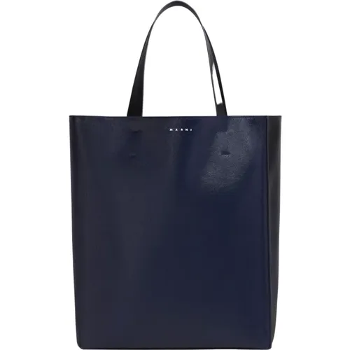 Marni - Bags > Tote Bags - Blue - Marni - Modalova