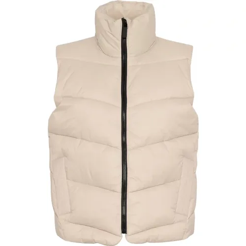 Kaffe - Jackets > Vests - Beige - Kaffe - Modalova