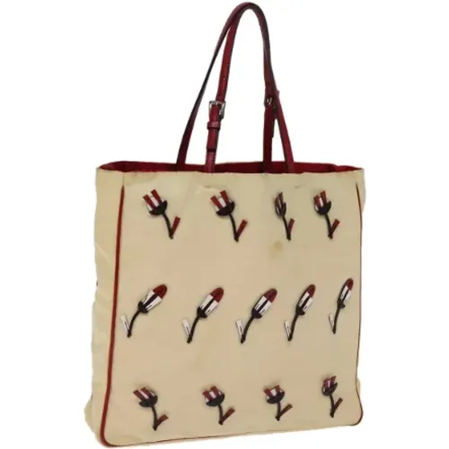 Pre-owned > Pre-owned Bags > Pre-owned Tote Bags - - Prada Vintage - Modalova