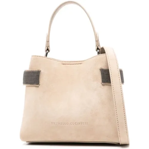 Bags > Shoulder Bags - - BRUNELLO CUCINELLI - Modalova