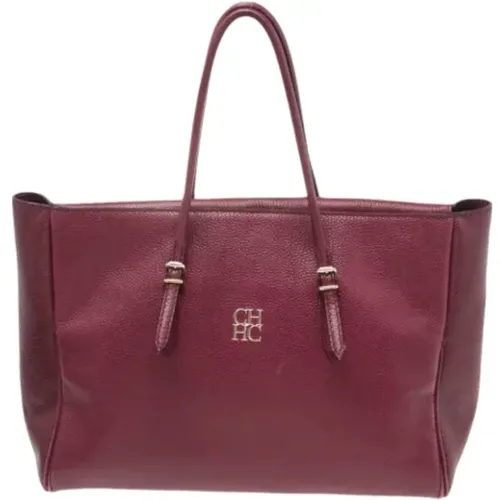 Pre-owned > Pre-owned Bags > Pre-owned Tote Bags - - Carolina Herrera Pre-owned - Modalova