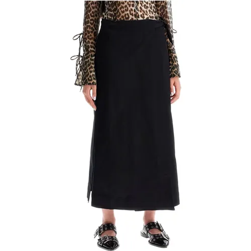 Skirts > Midi Skirts - - Ganni - Modalova