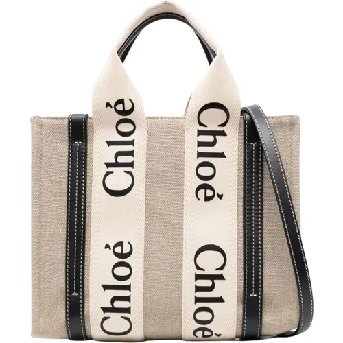 Chloé - Bags > Tote Bags - Beige - Chloé - Modalova