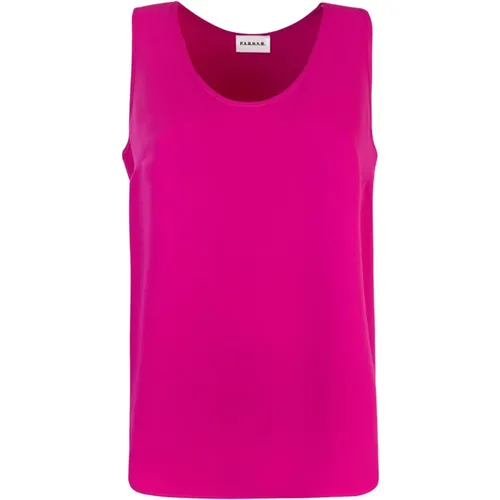 Tops > Sleeveless Tops - - P.a.r.o.s.h. - Modalova