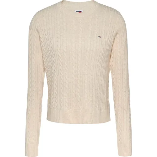 Knitwear > Round-neck Knitwear - - Tommy Jeans - Modalova