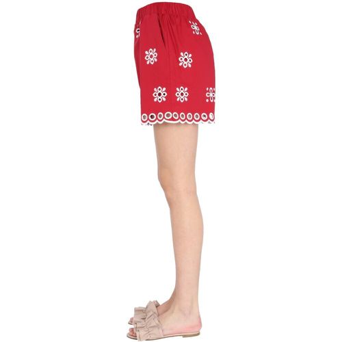 Shorts With Embroidered CUT OUT - RED Valentino - Modalova